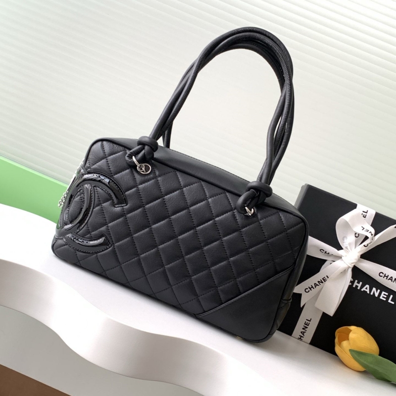 Ch*el top handle bags